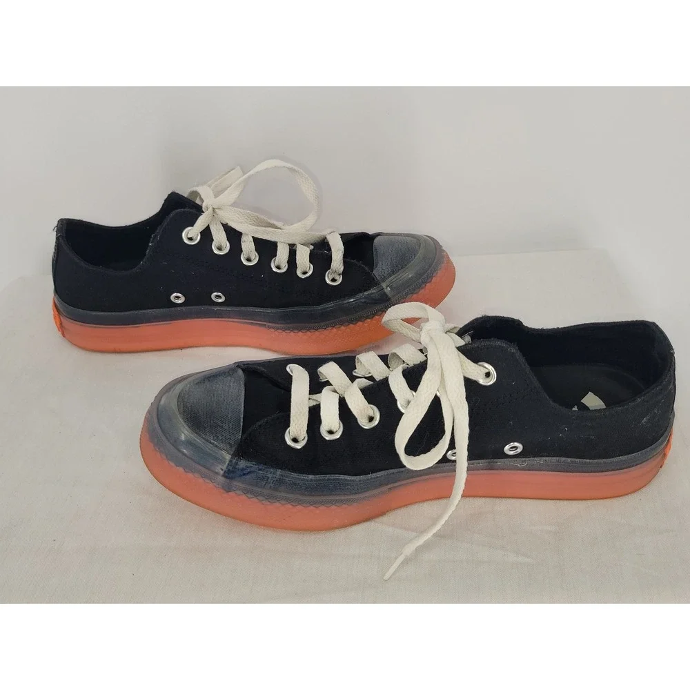 Converse All Star CX Low Top Sneakers Black Wild Mango Womens 8.5 Mens 6.5 - Picture 5 of 7